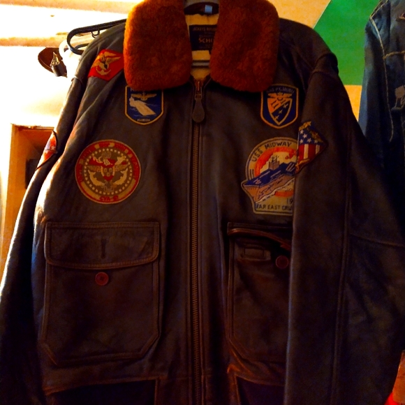 Schultz Letterman varsity leather jacket - Picture 1 of 1